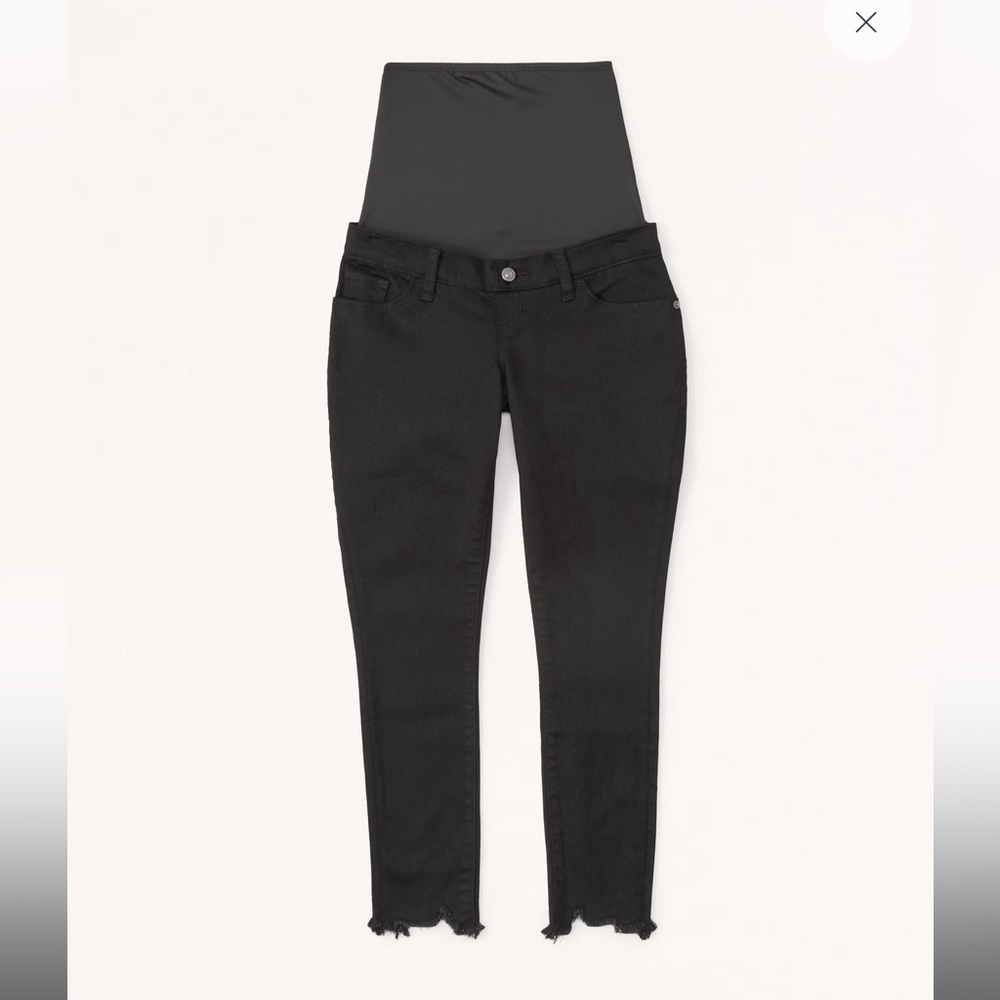 Abercrombie Super Skinny Ankle Maternity Jean
